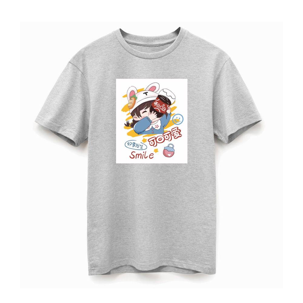 Girl in Bunny Hat with Drink T-Shirts
