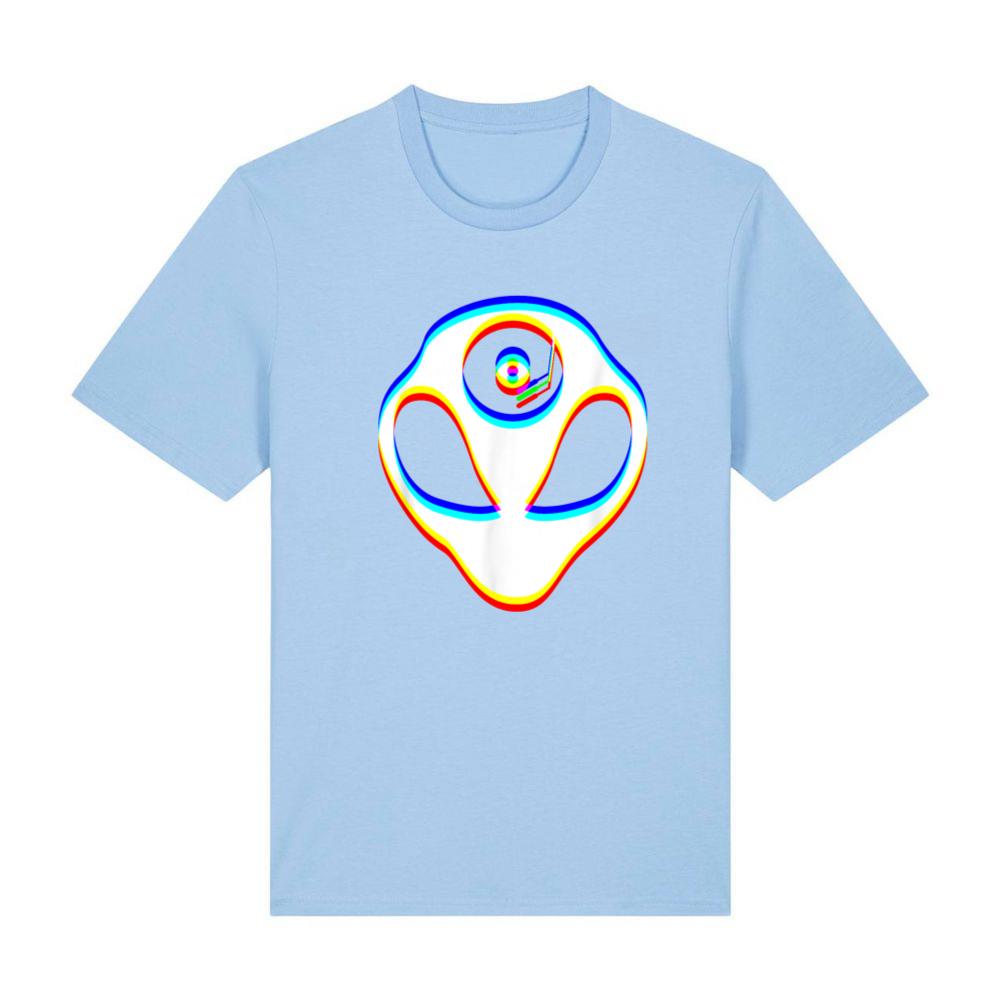 Glitch Art _ Optical Illusion Vaporwave Aesthetic EDM Rave T-Shirt