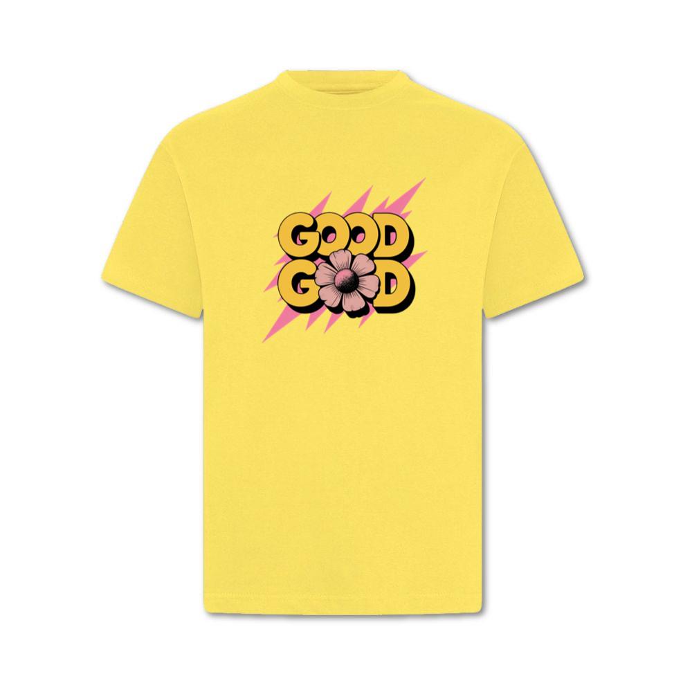 Good Good Retro Bold Text Graphic T-Shirt