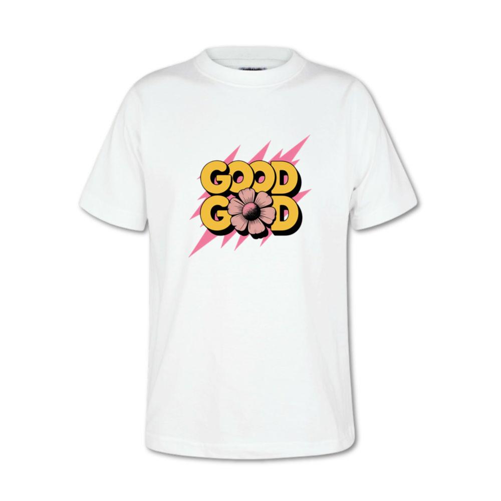 Good Good Retro Bold Text Graphic T-Shirt