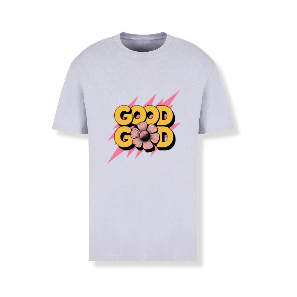 Good Good Retro Bold Text Graphic T-Shirts
