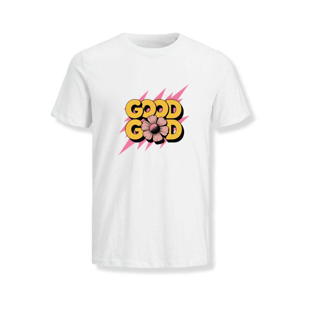 Good Good Retro Bold Text Graphic T-Shirts