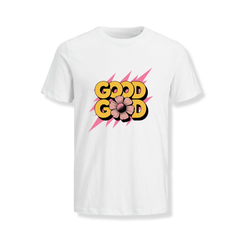 Good Good Retro Bold Text Graphic T-Shirts