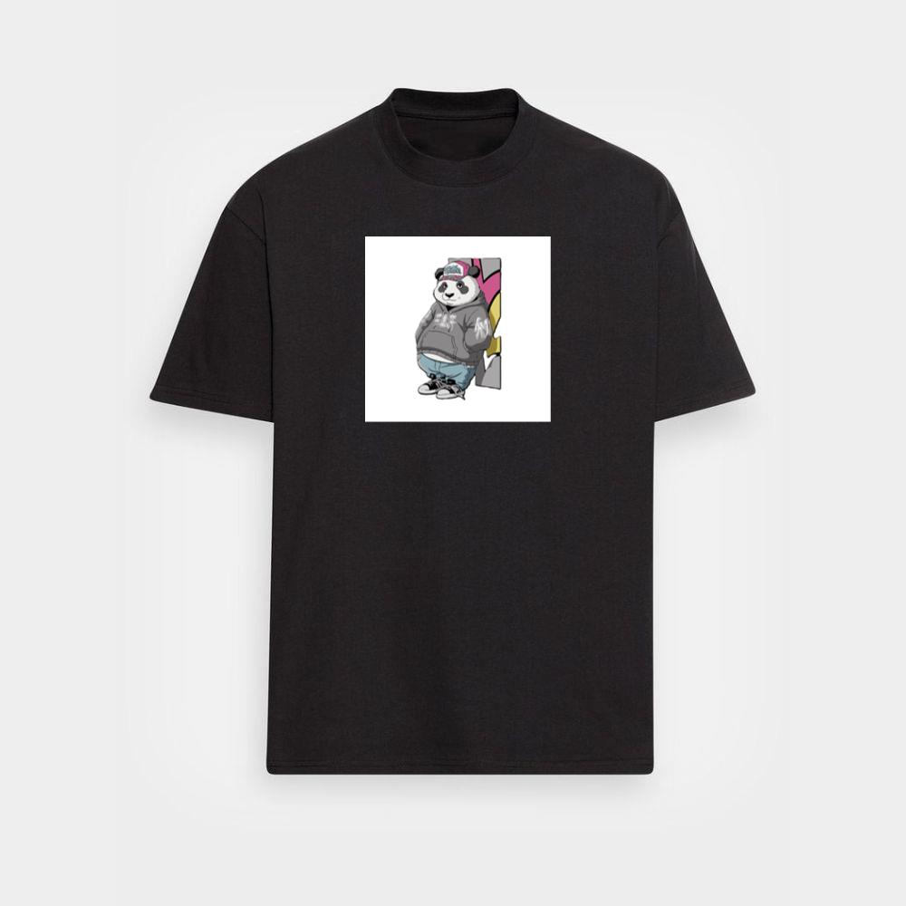 Graffiti Wall Panda T-Shirts