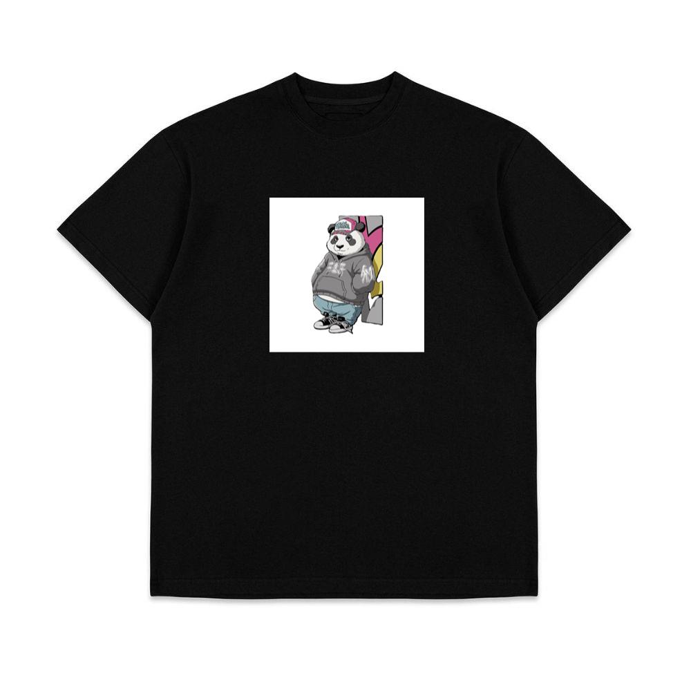 Graffiti Wall Panda T-Shirts