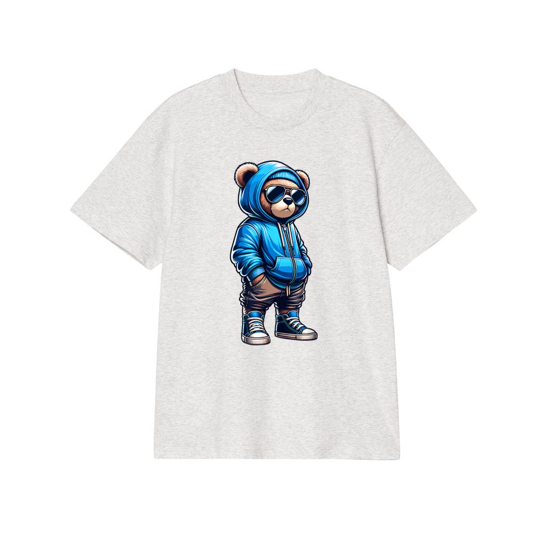 Graphic Teddy Bear Cool Bears Hip Hop Streetwear Colorful T-Shirt