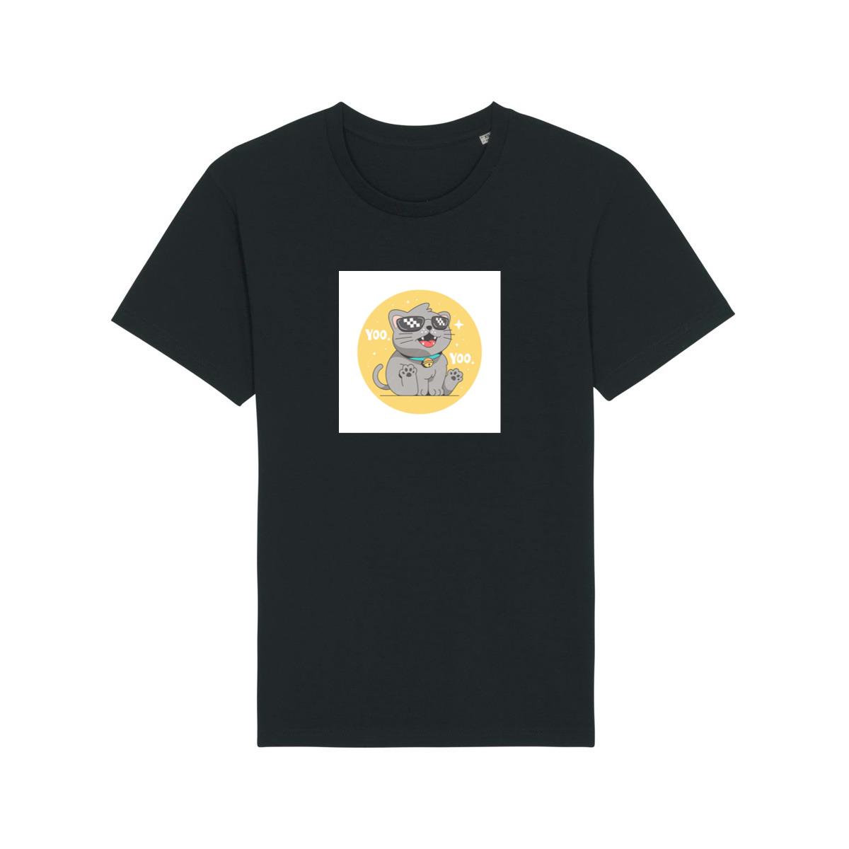Gray Cat with Sunglasses T-Shirts