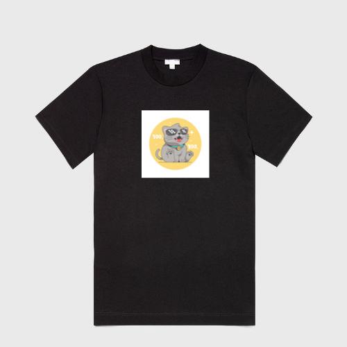 Gray Cat with Sunglasses T-Shirts