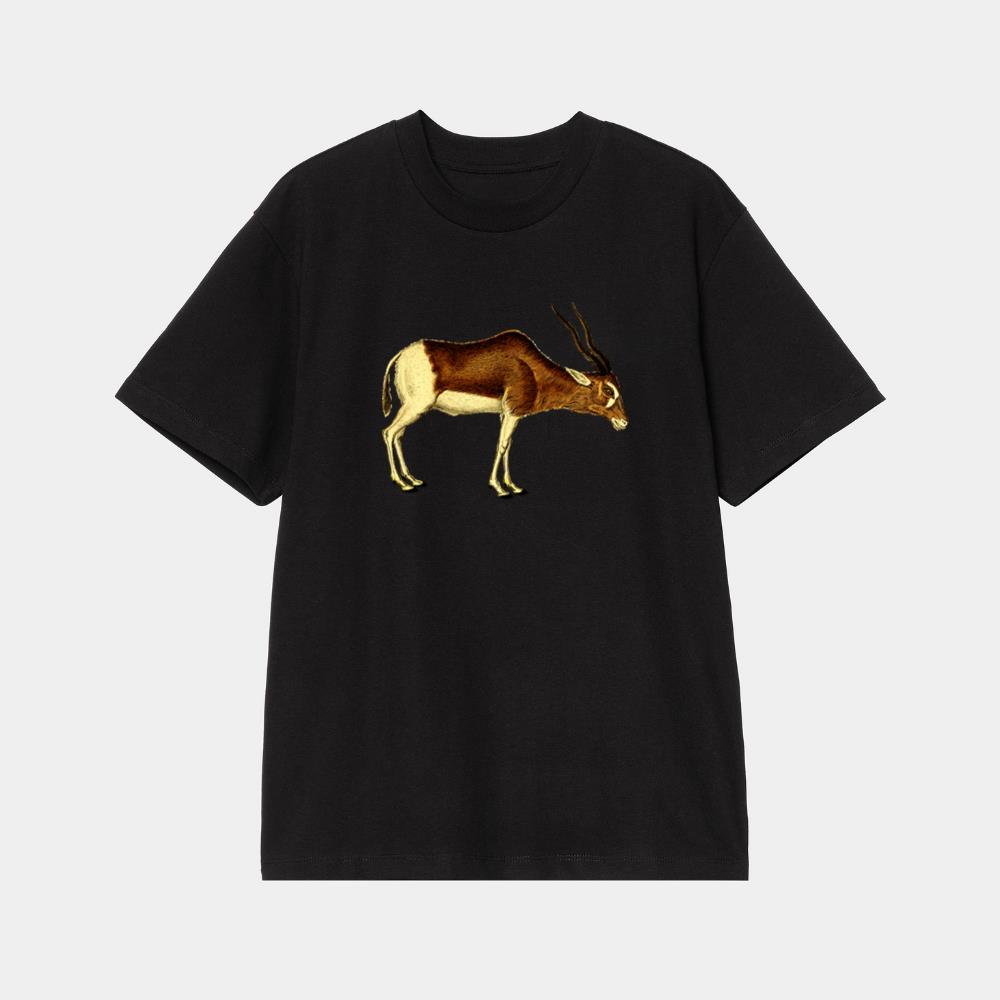 Grazing Brown Horned Antelope T-Shirt