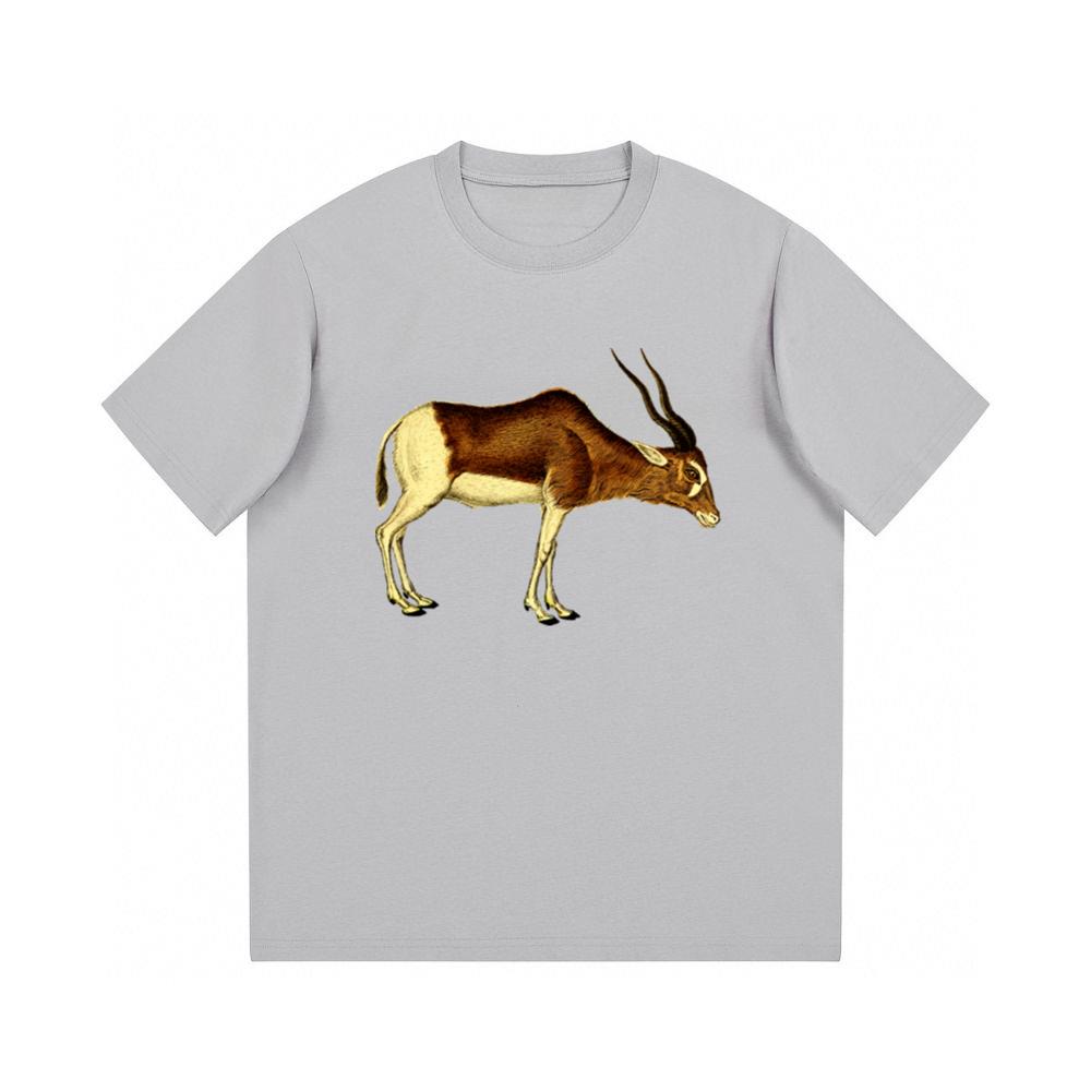 Grazing Brown Horned Antelope TShirts Shopwify