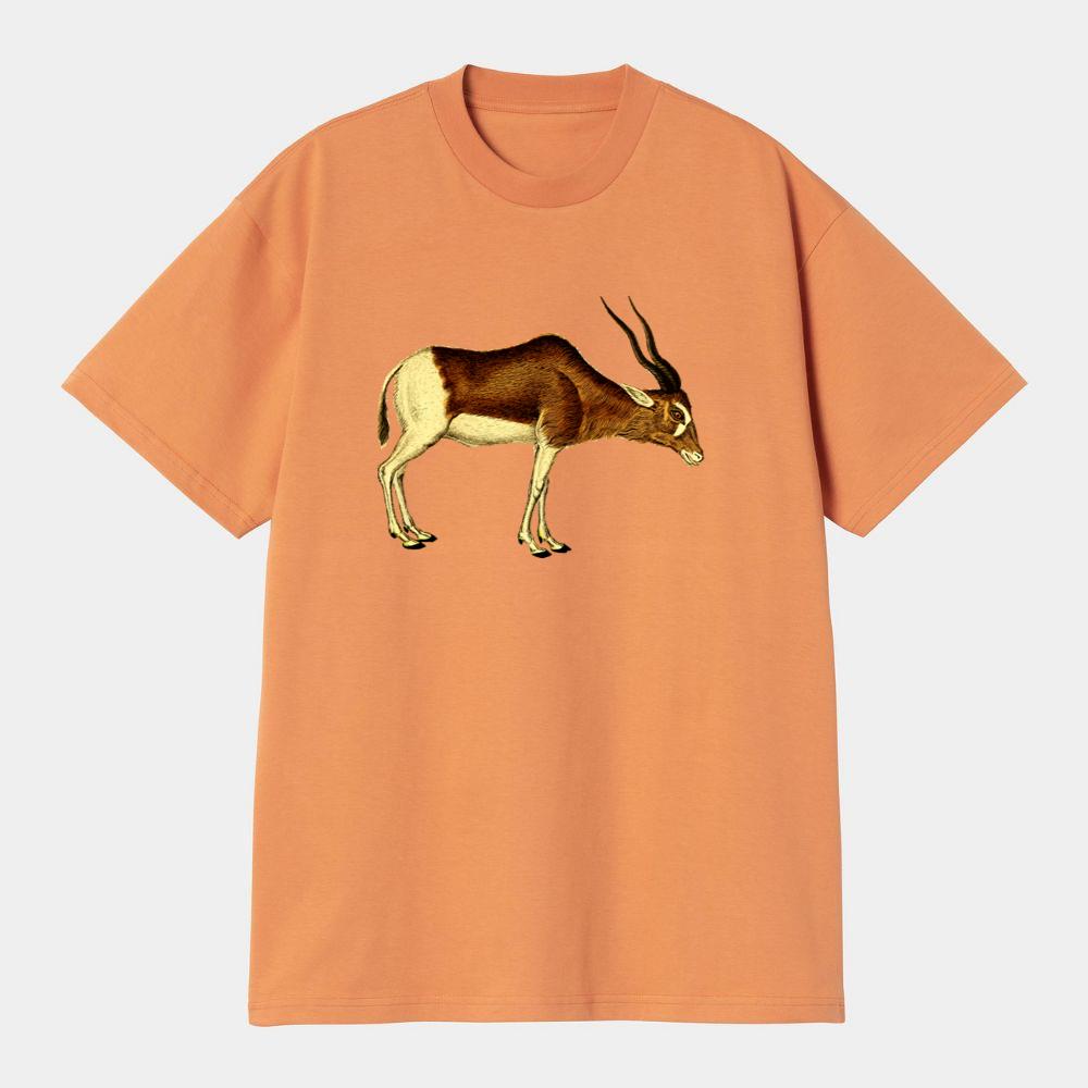 Grazing Brown Horned Antelope T-Shirts