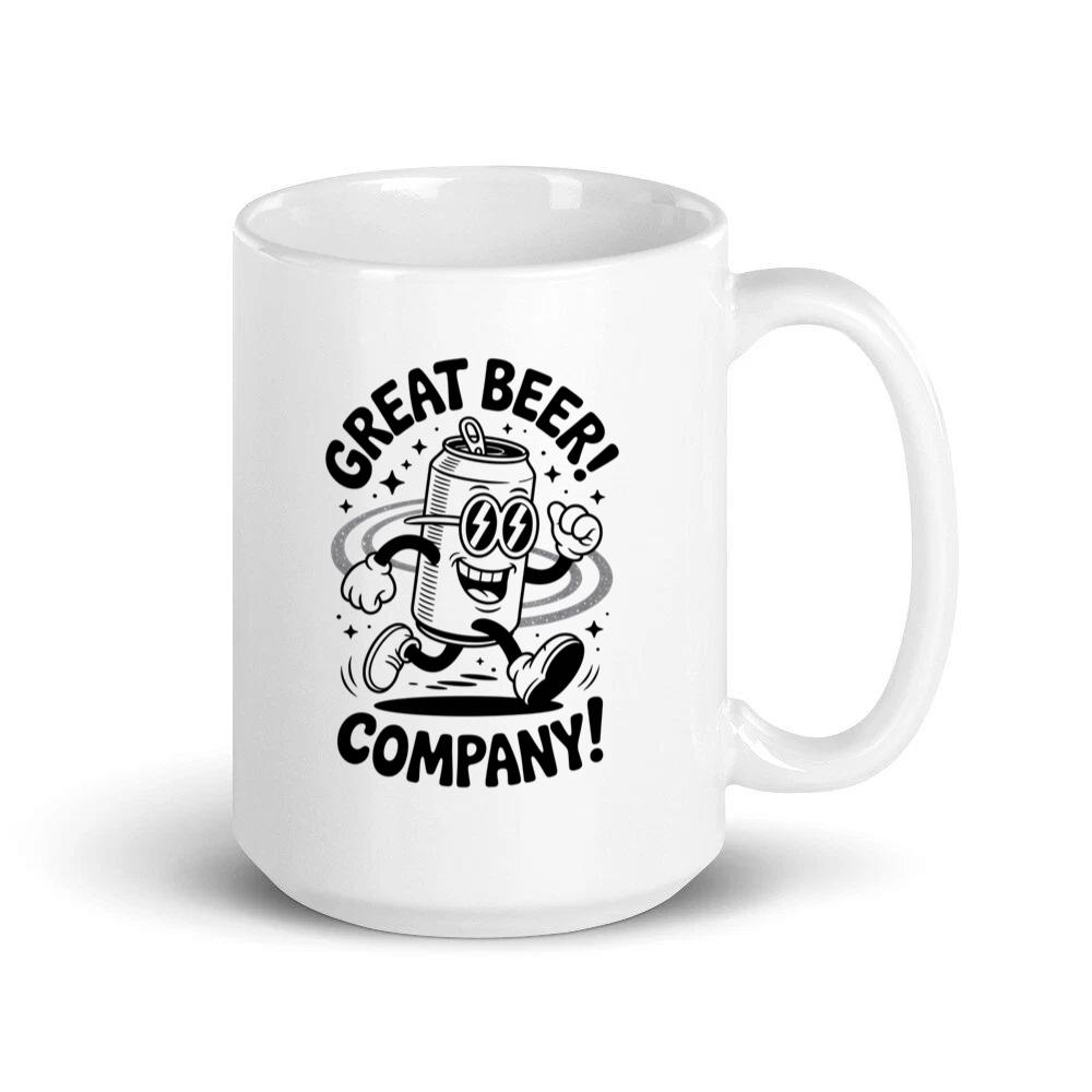 Great Beer Company Retro Funny Beer Graphic Mug