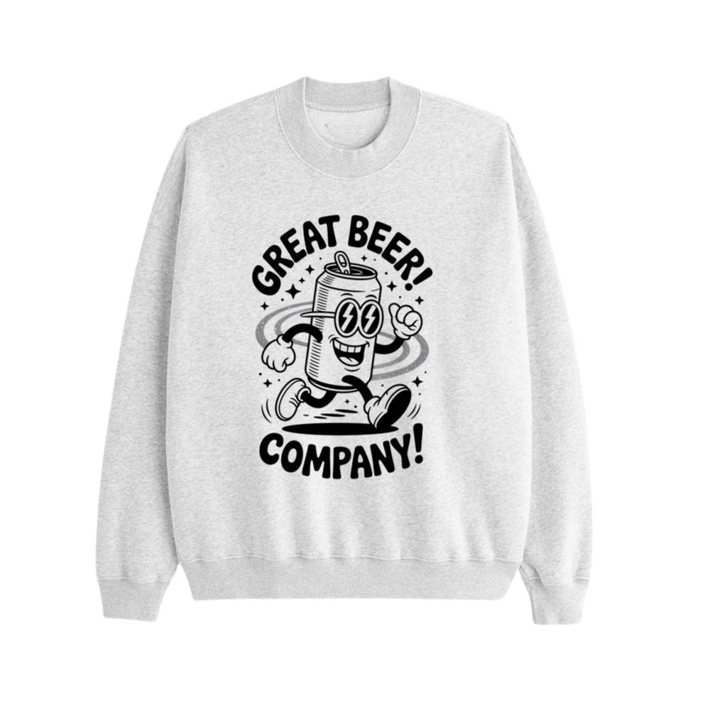 Great Beer Company Retro Funny Beer Graphic Sweatshirt