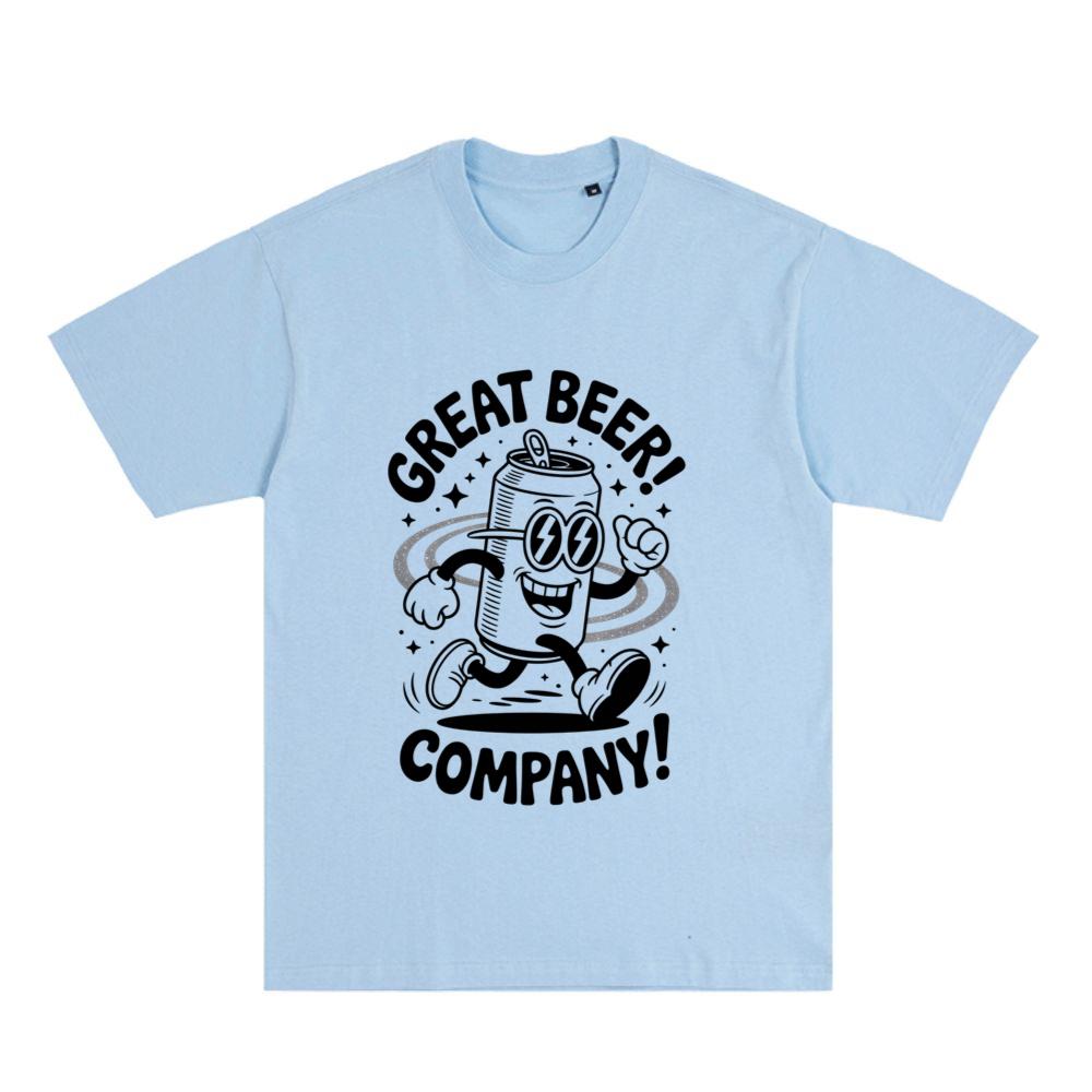 Great Beer Company Retro Funny Beer Graphic T-Shirt