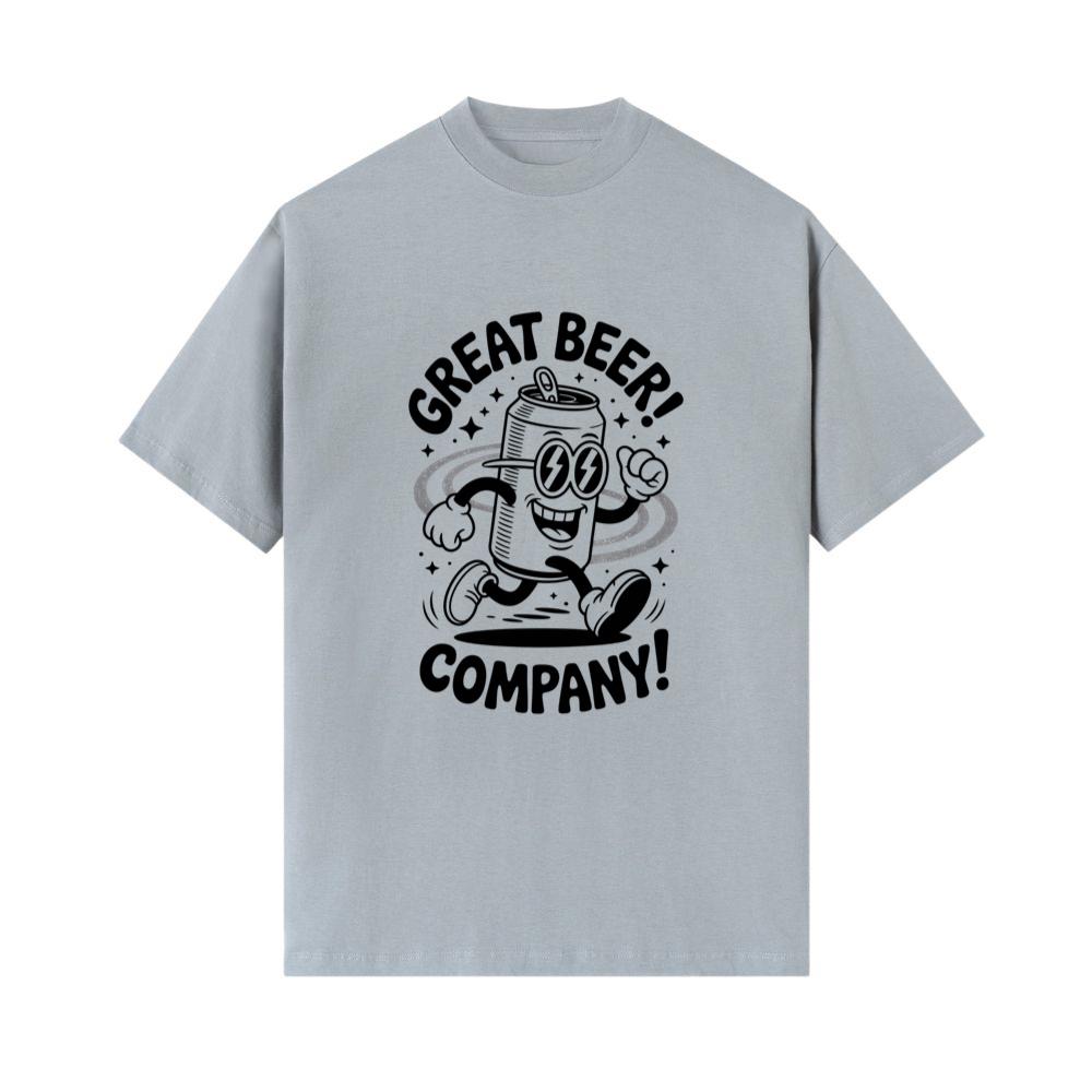 Great Beer Company Retro Funny Beer Graphic T-Shirt
