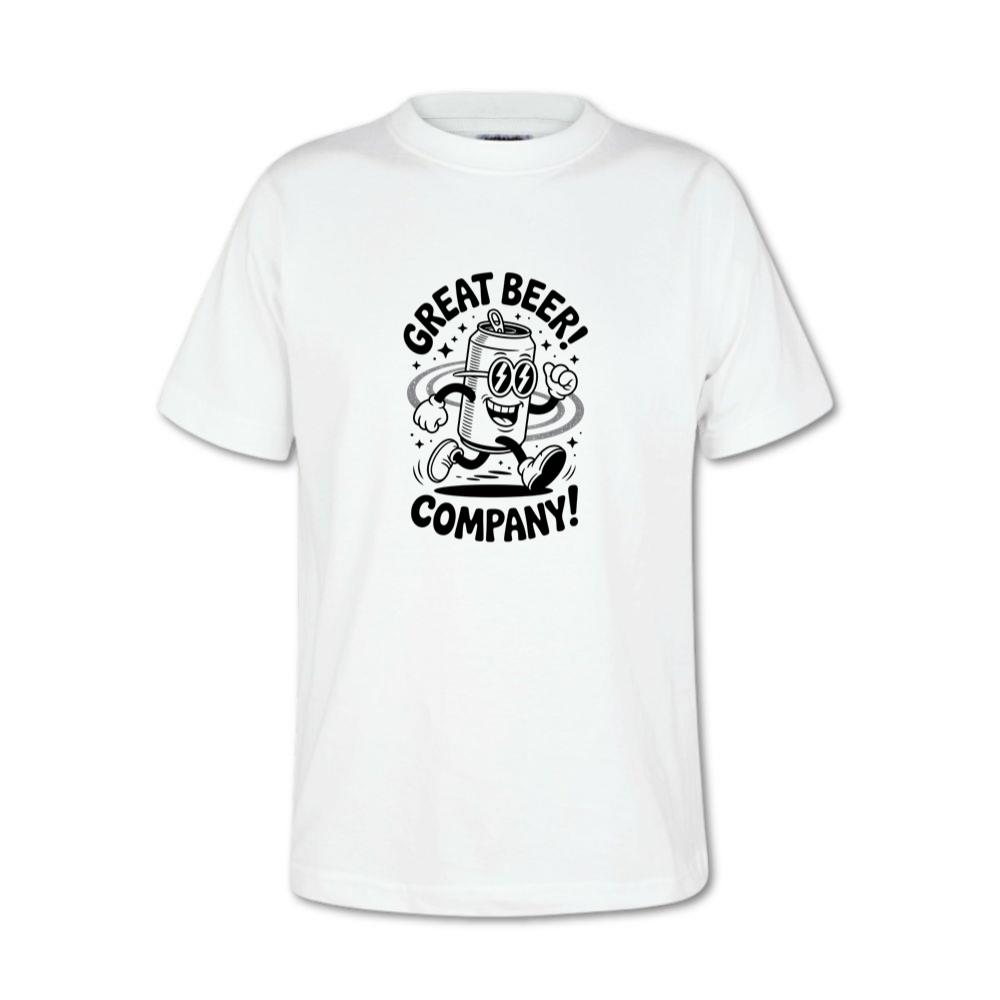 Great Beer Company Retro Funny Beer Graphic T-Shirt