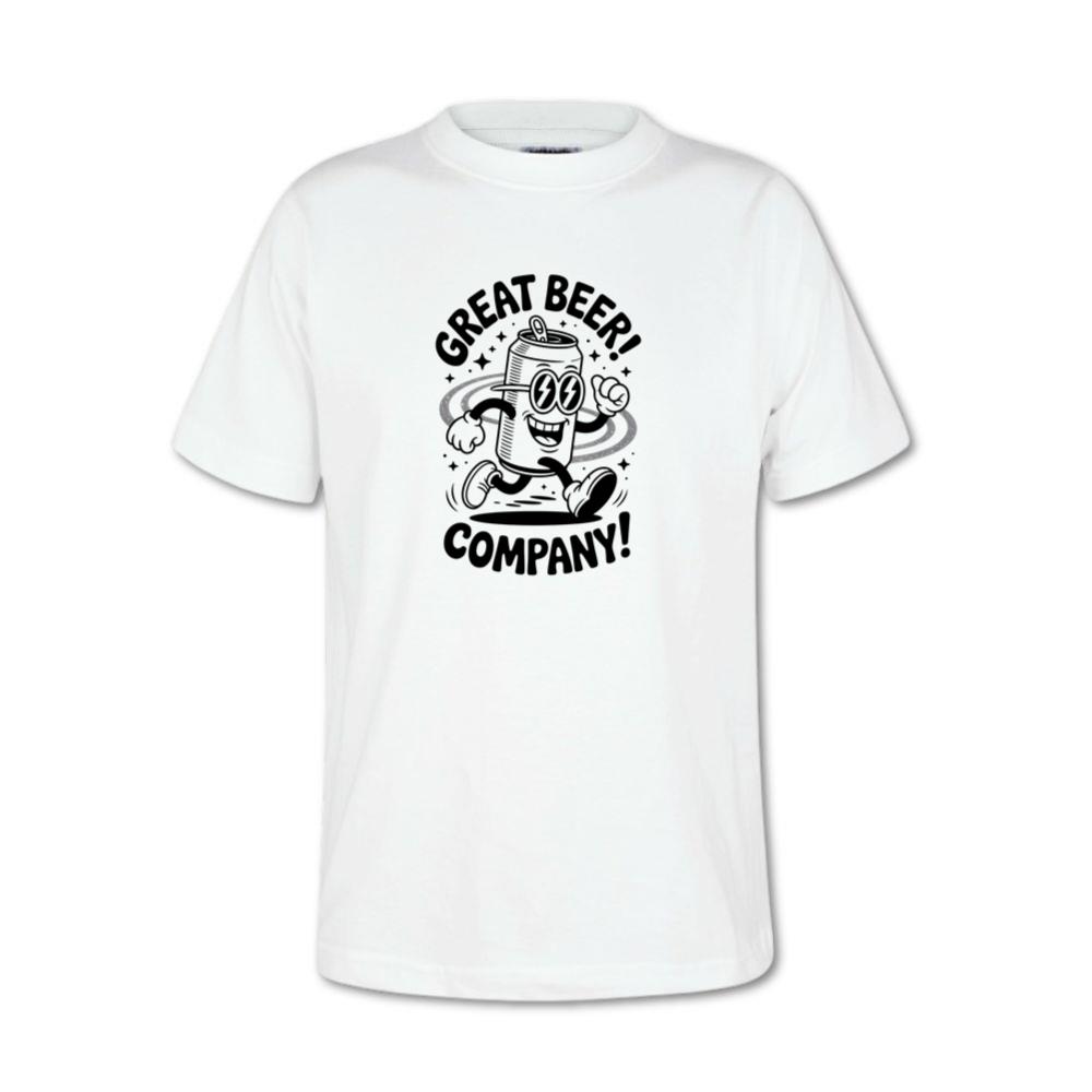 Great Beer Company Retro Funny Beer Graphic T-Shirt