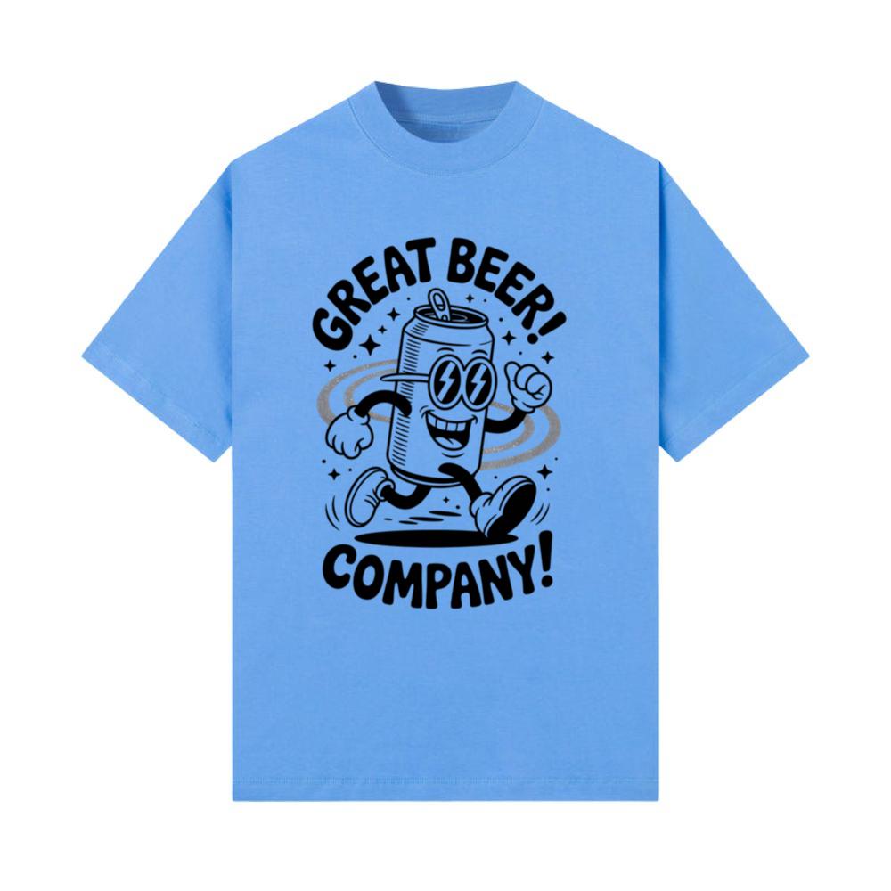 Great Beer Company Retro Funny Beer Graphic T-Shirt