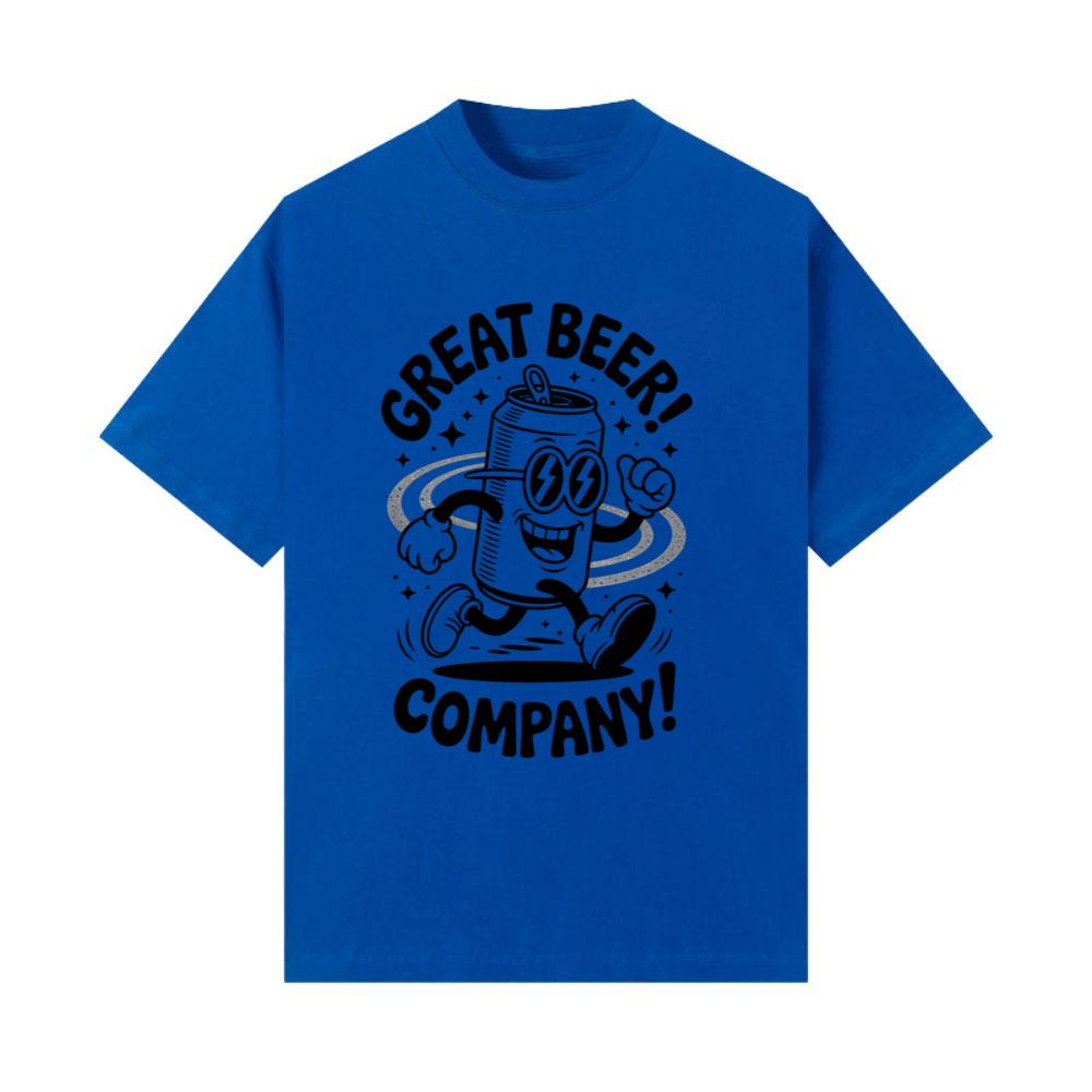 Great Beer Company Retro Funny Beer Graphic T-Shirt
