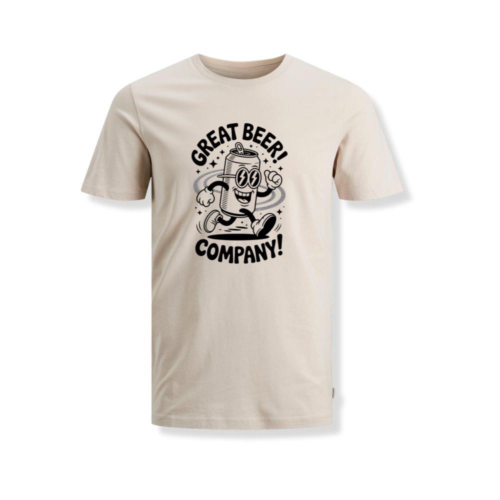 Great Beer Company Retro Funny Beer Graphic T-Shirts