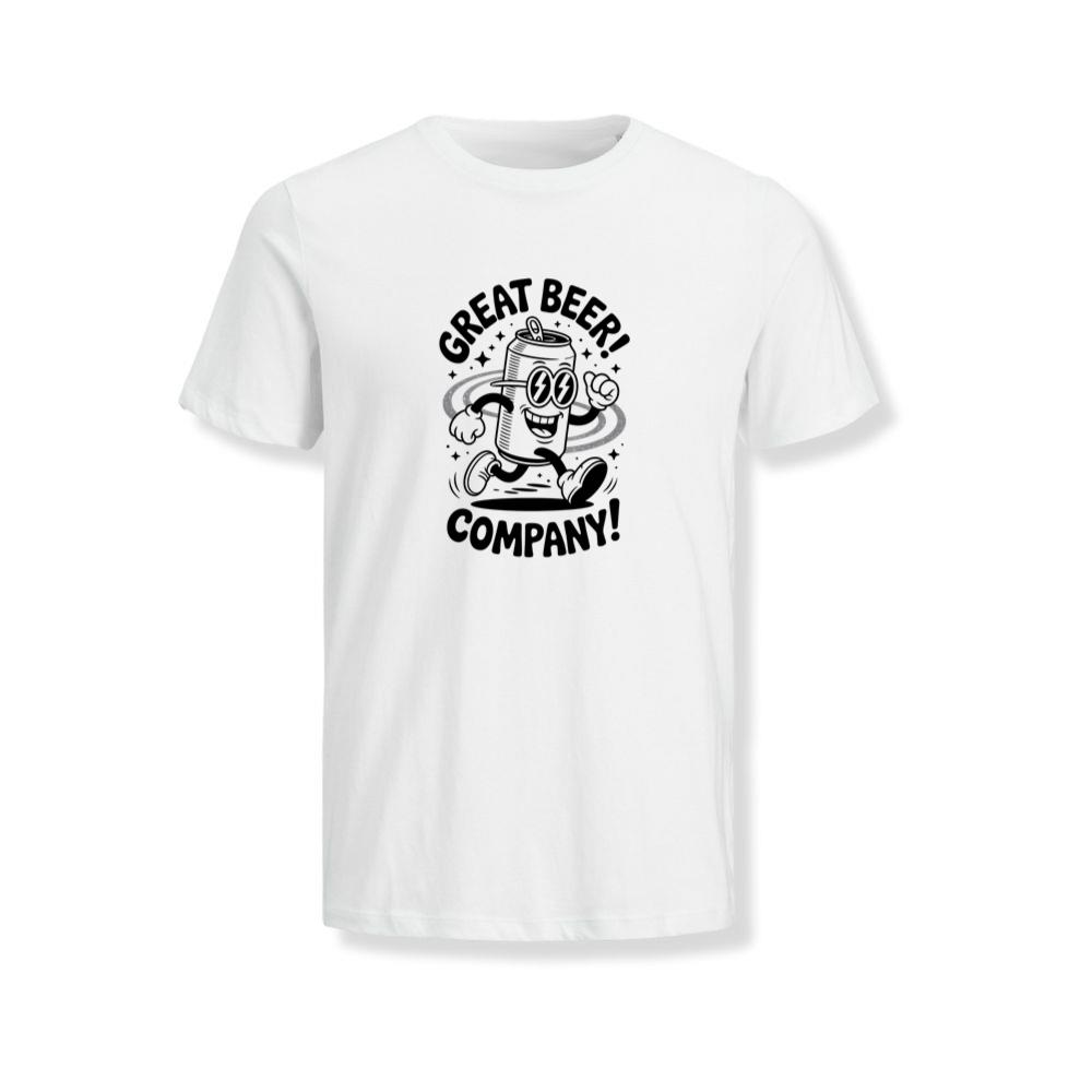 Great Beer Company Retro Funny Beer Graphic T-Shirts