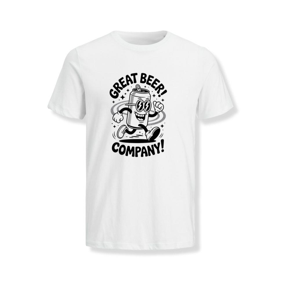 Great Beer Company Retro Funny Beer Graphic T-Shirts
