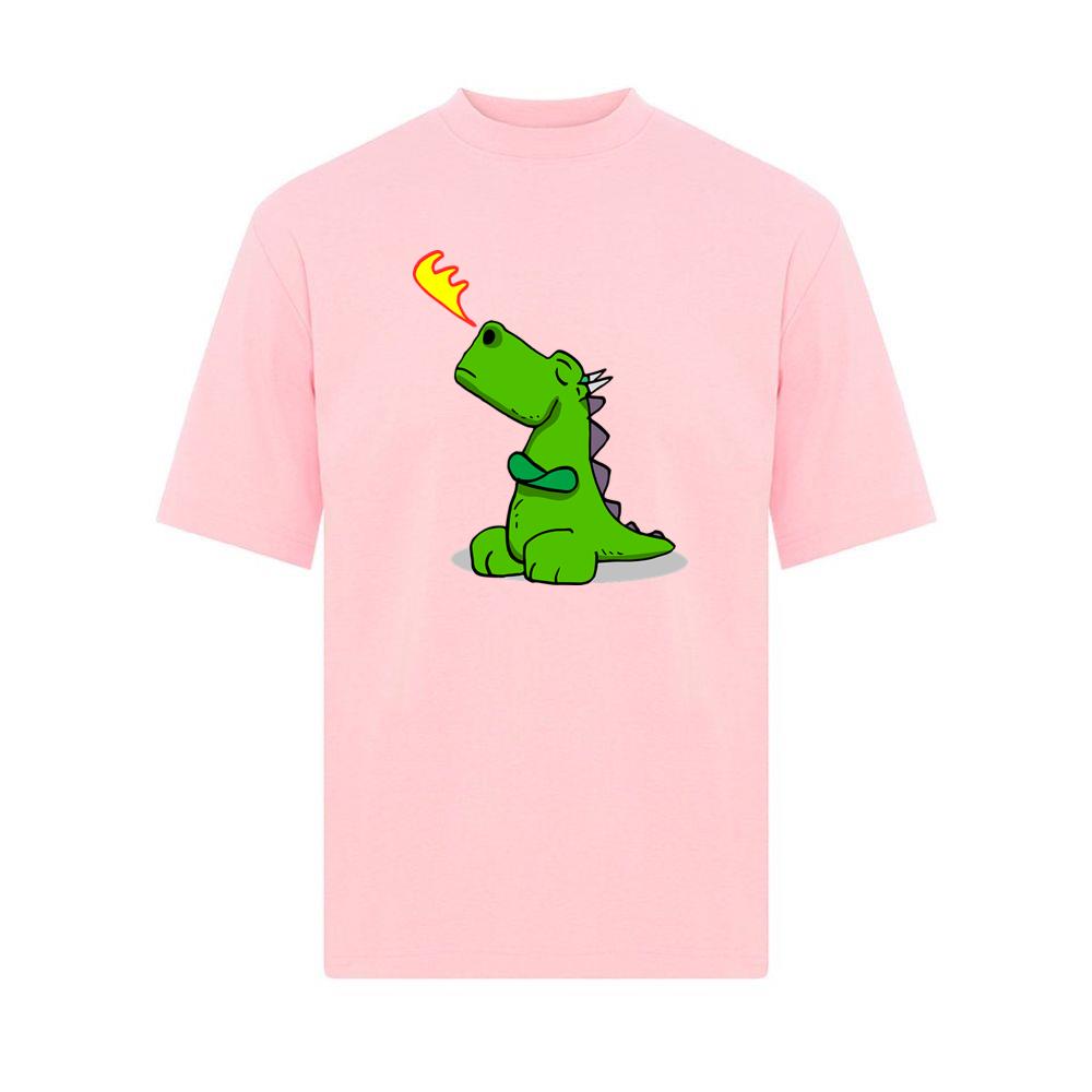 Green Dragon Breathing Fire T-Shirts