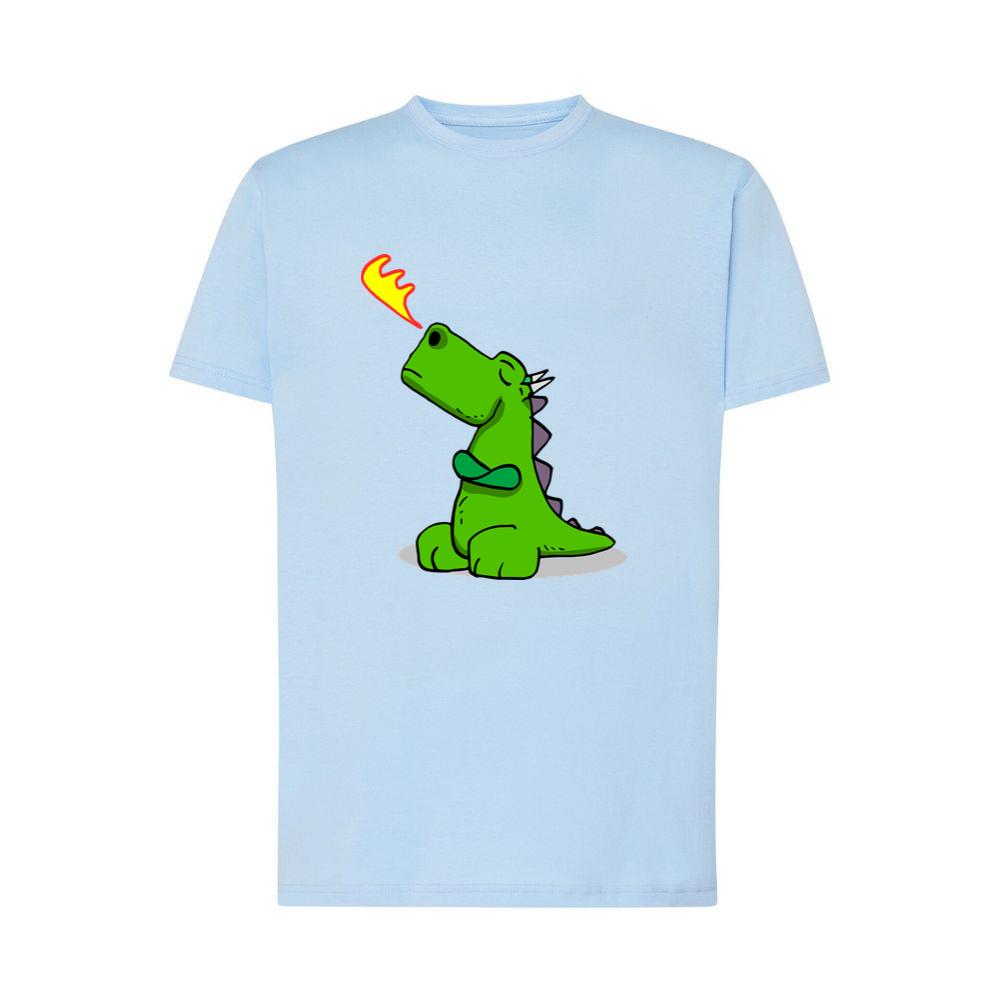 Green Dragon Breathing Fire T-Shirts