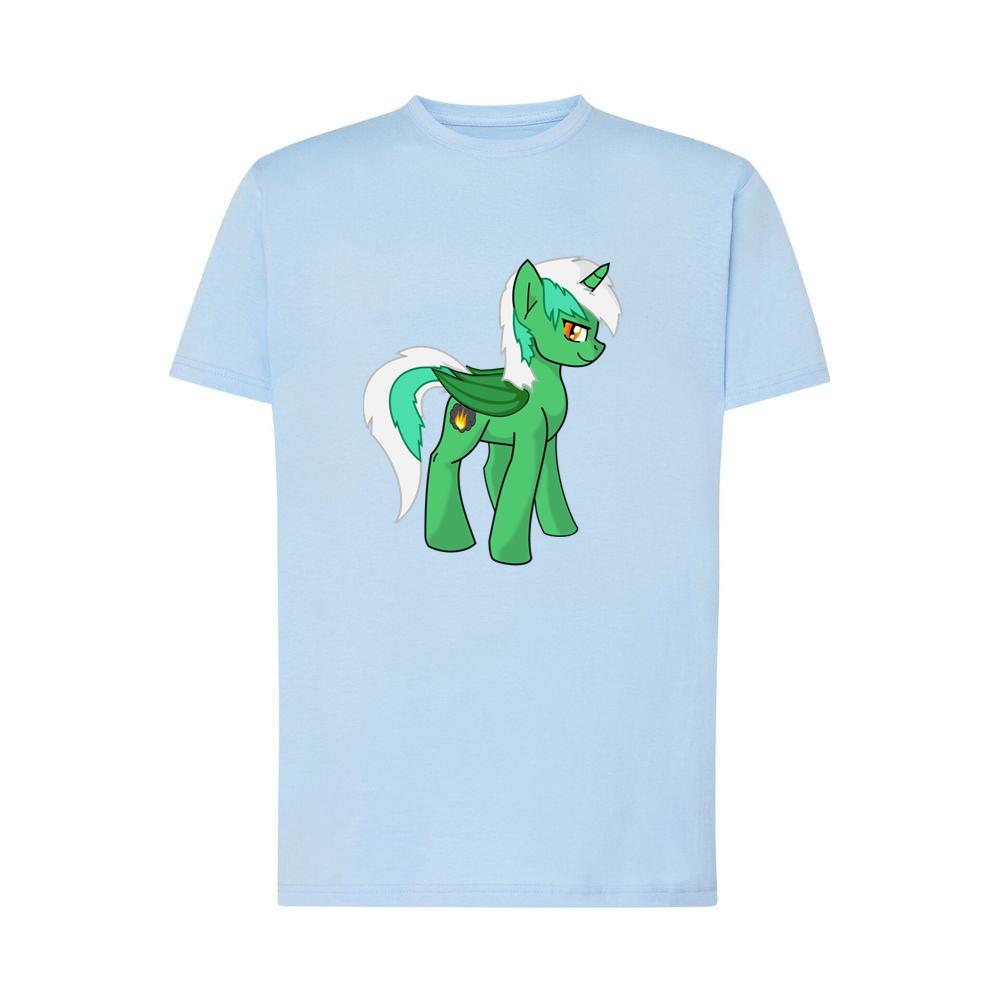 Green Fire Pony T-Shirts