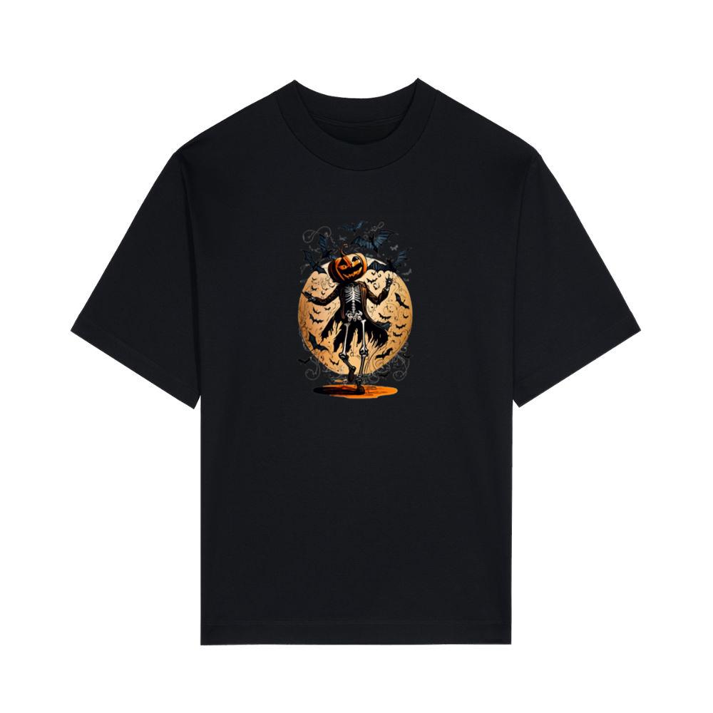 Halloween Bat Surrouding Pumpkin Night T-Shirts