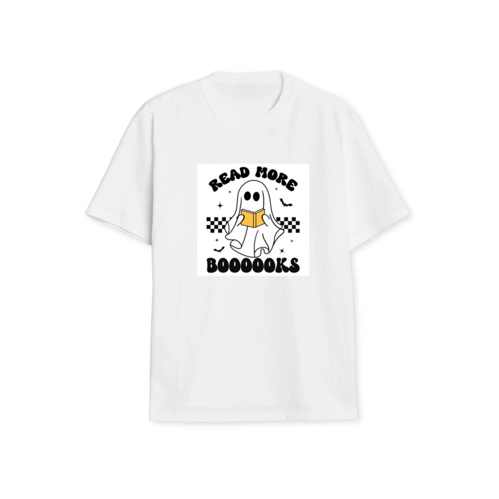 Halloween Bookworm Ghost T-Shirts