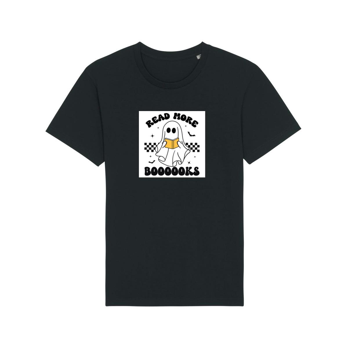 Halloween Bookworm Ghost T-Shirts