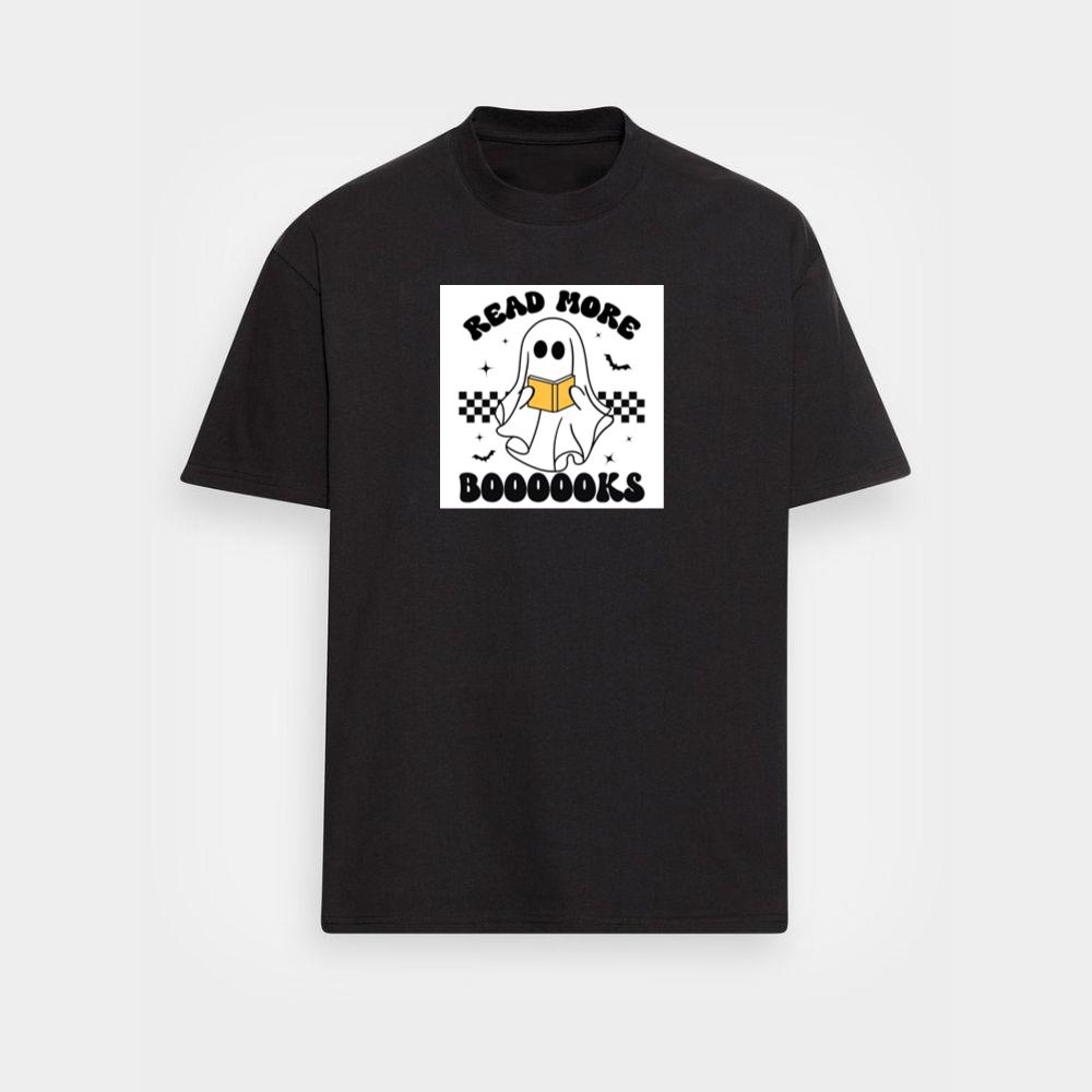 Halloween Bookworm Ghost T-Shirts