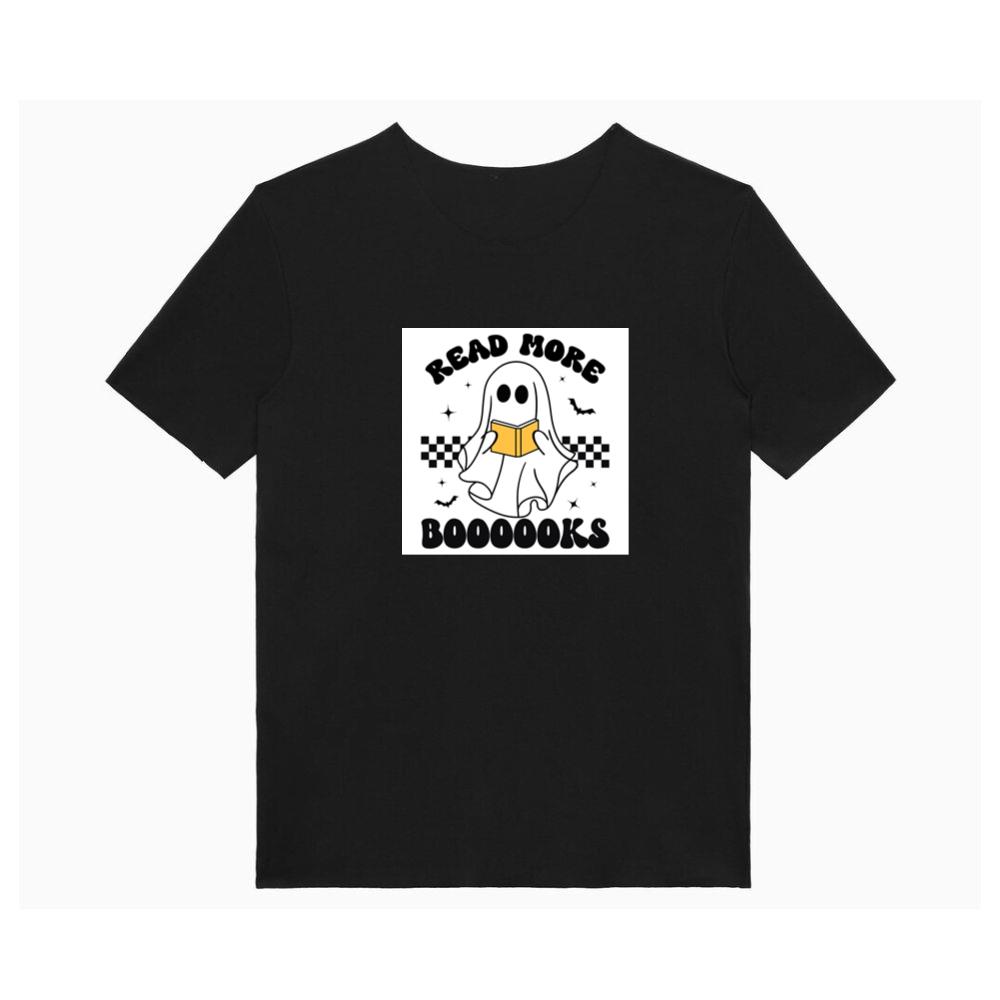 Halloween Bookworm Ghost T-Shirts
