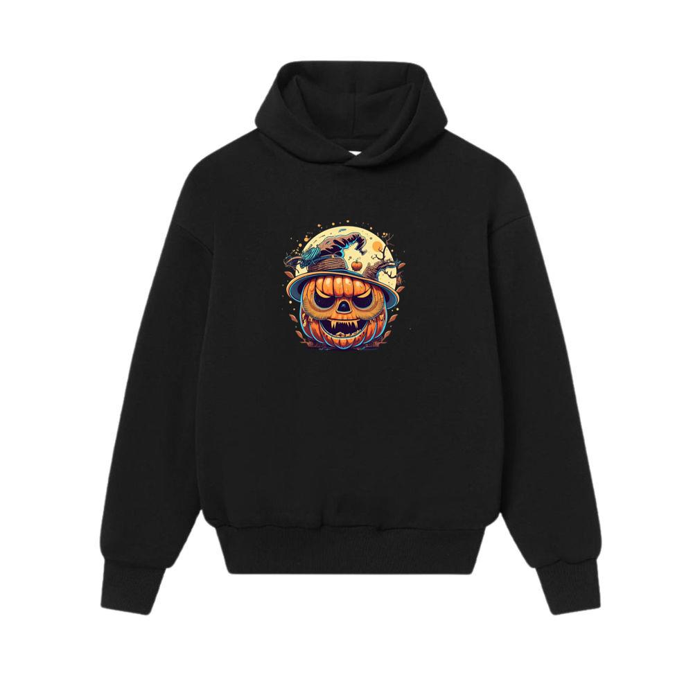 Halloween Creepy Pumpkin Hoodies