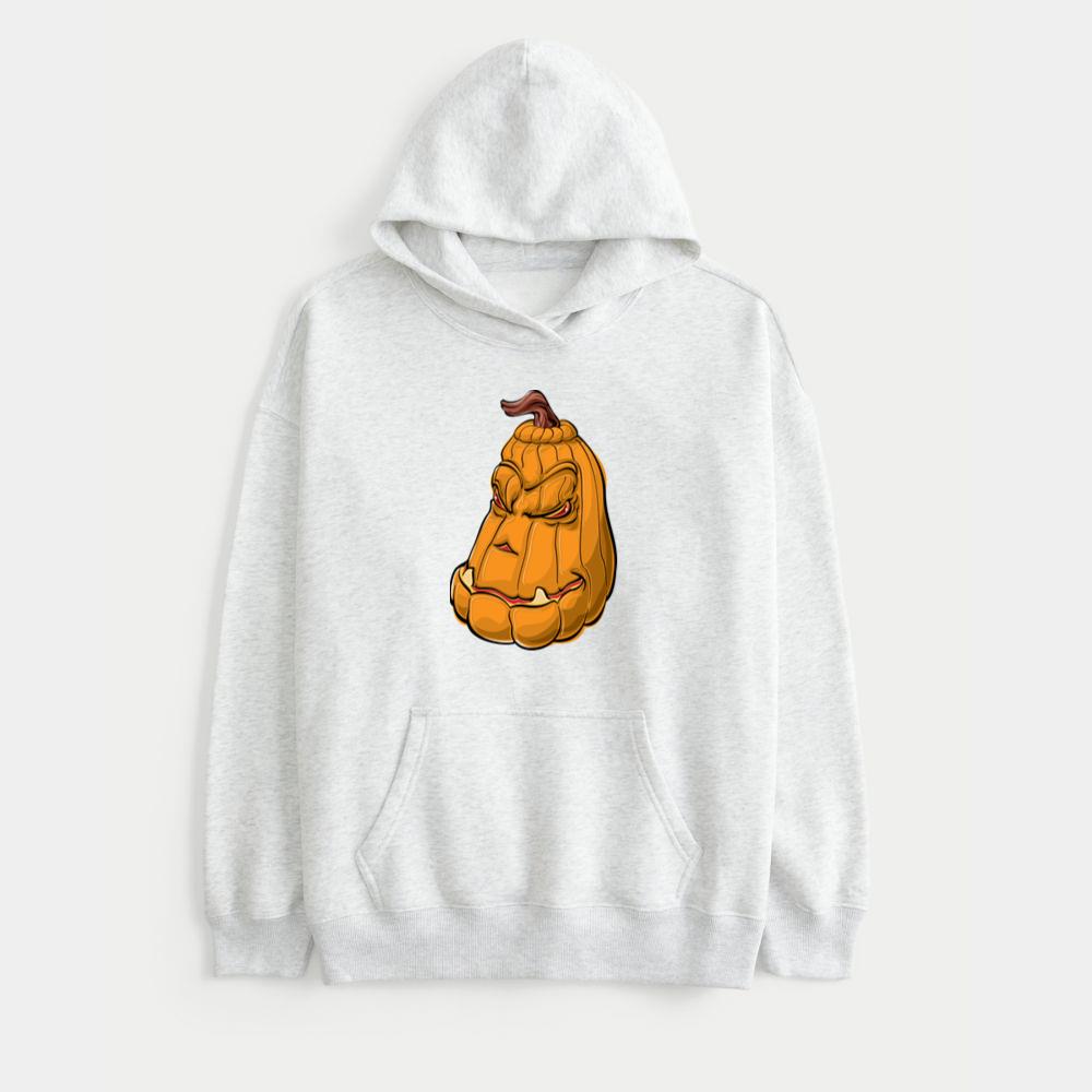 Halloween Pumpkin Scary Face Hoodie