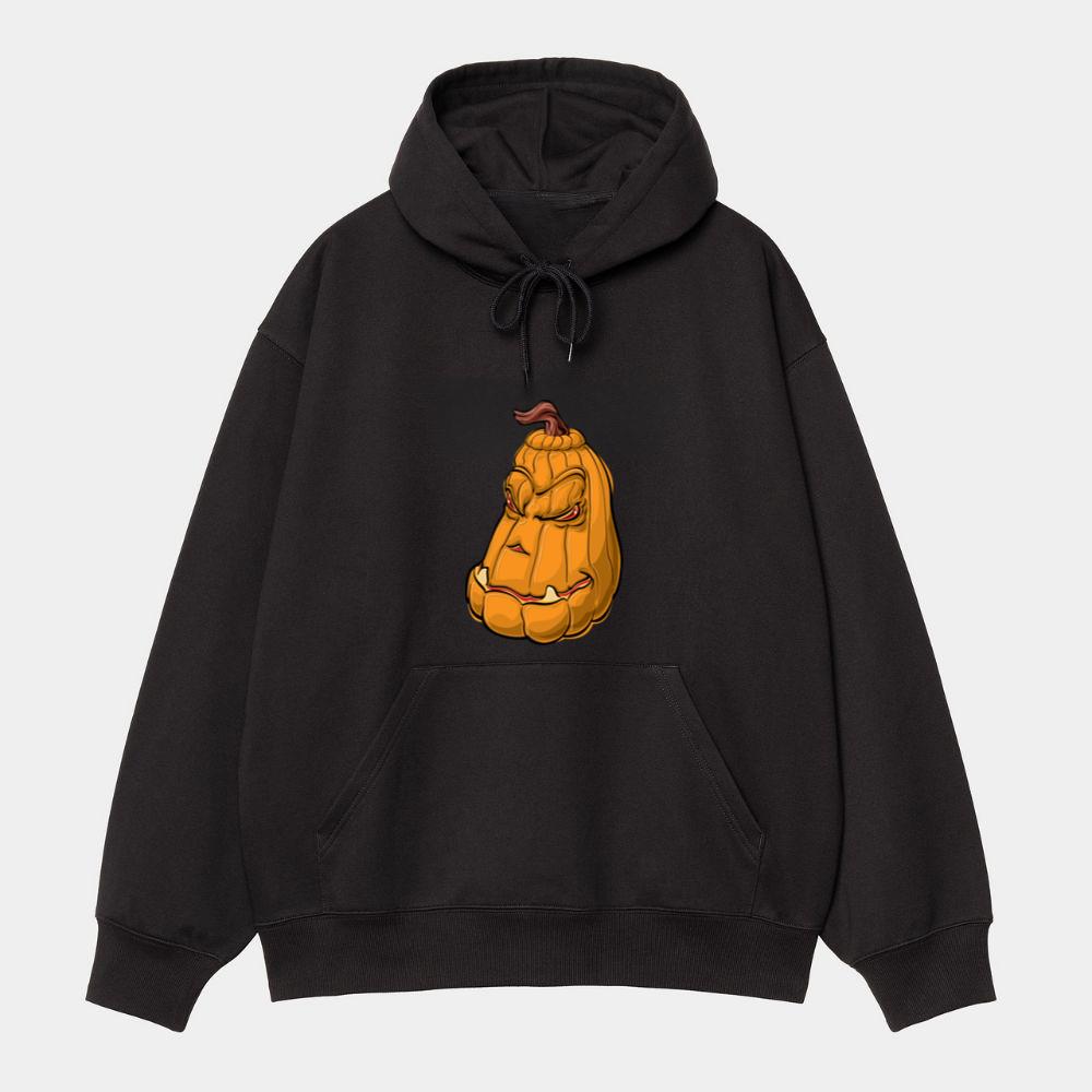 Halloween Pumpkin Scary Face Hoodie