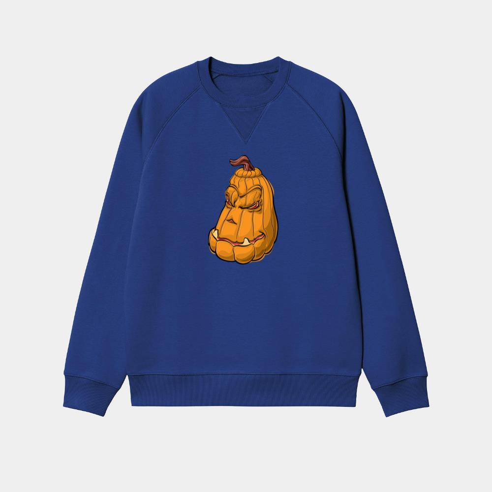 Halloween Pumpkin Scary Face Sweatshirt