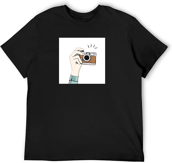 Hand Drawn Camera with Style T-Shirts