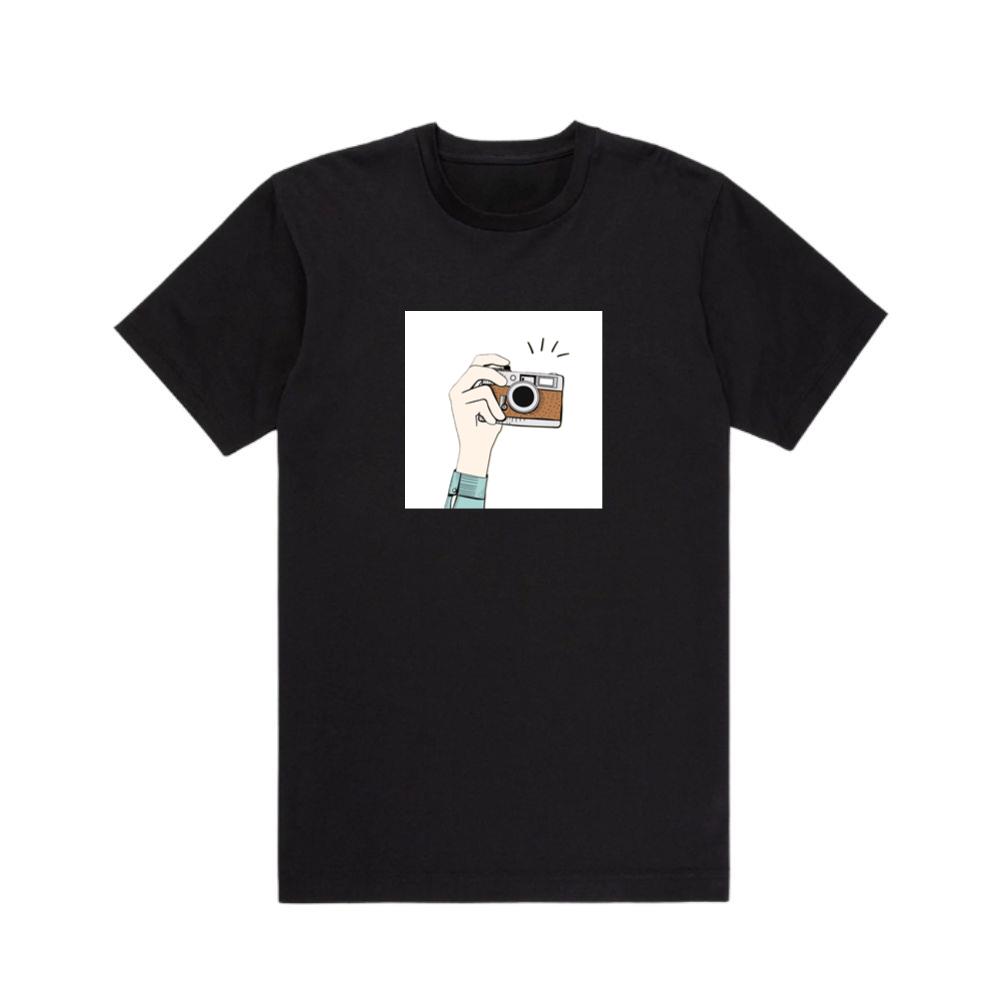 Hand Drawn Camera with Style T-Shirts