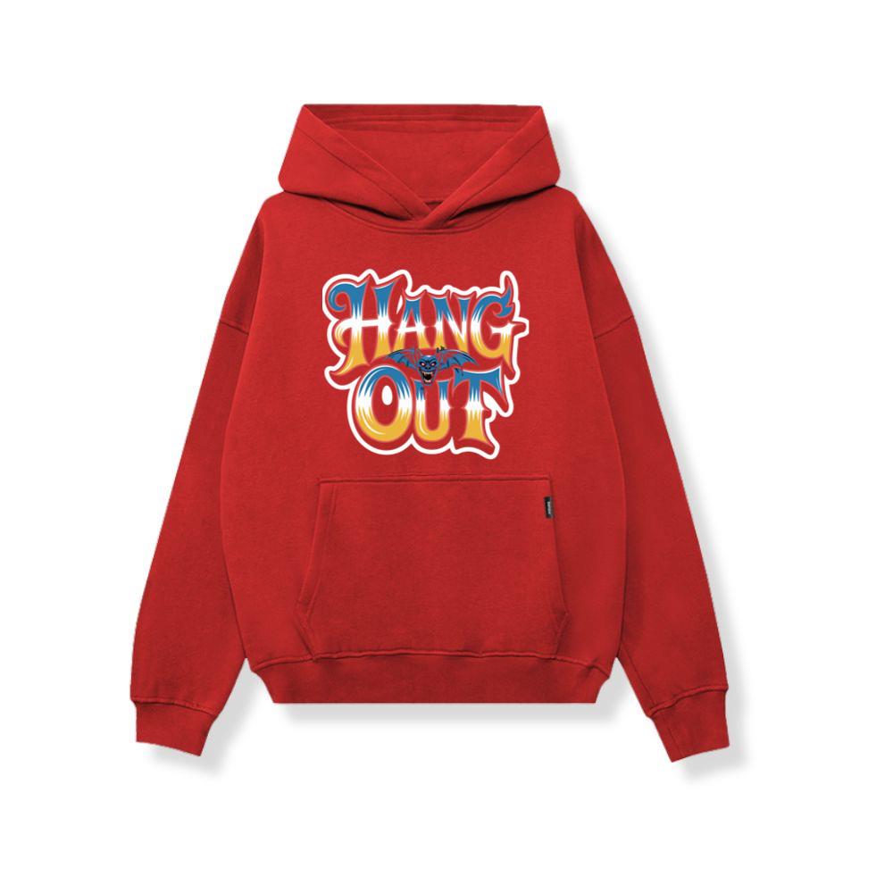 Hang Out Retro Street Graphic Hoodie - Image 4
