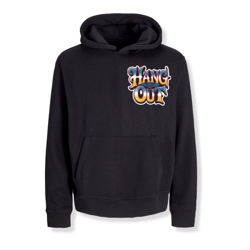 Hang Out Retro Street Graphic Hoodie