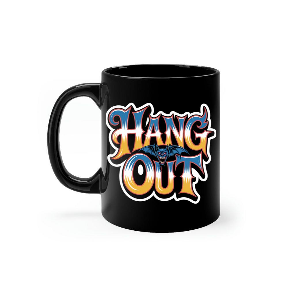 Hang Out Retro Street Graphic Mug