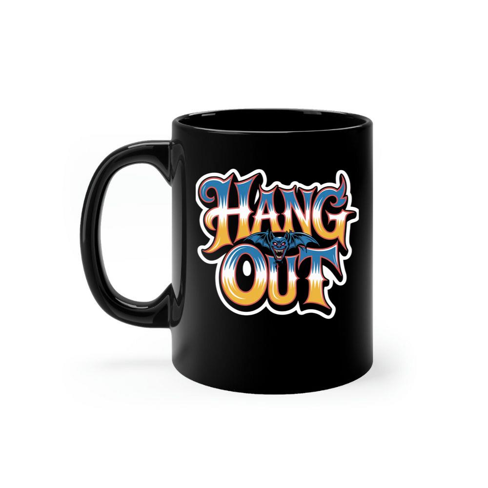 Hang Out Retro Street Graphic Mug
