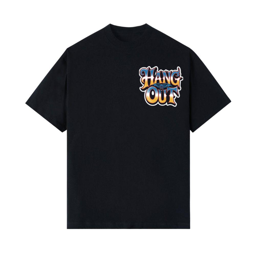 Hang Out Retro Street Graphic T-Shirt