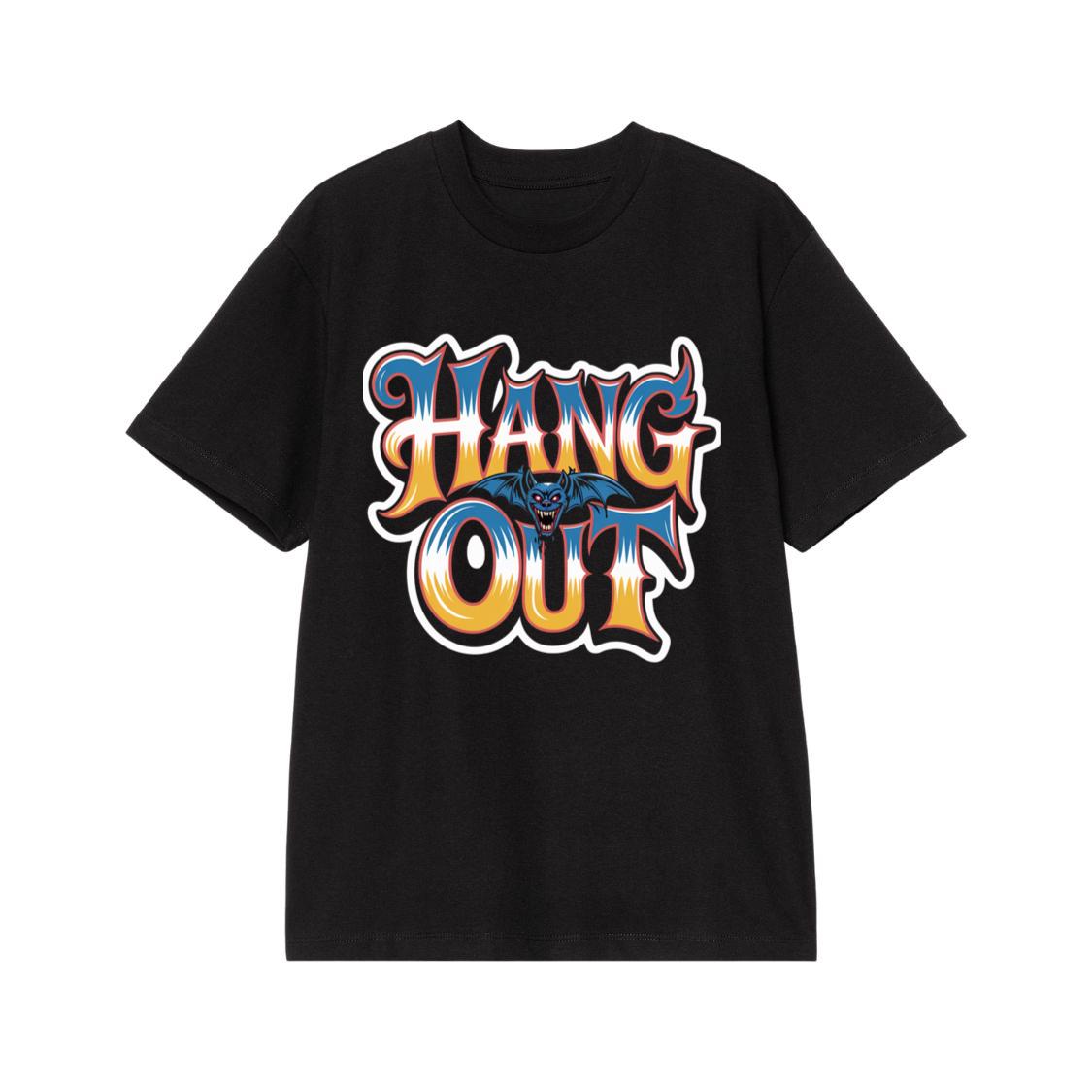 Hang Out Retro Street Graphic T-Shirt