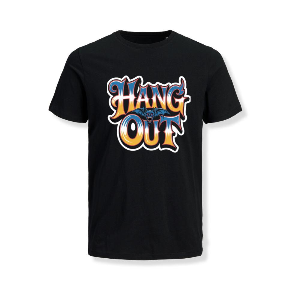 Hang Out Retro Street Graphic T-Shirt