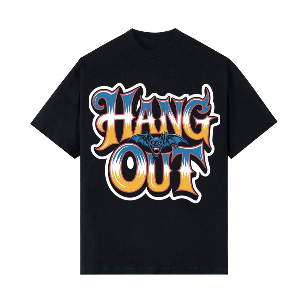 Hang Out Retro Street Graphic T-Shirts