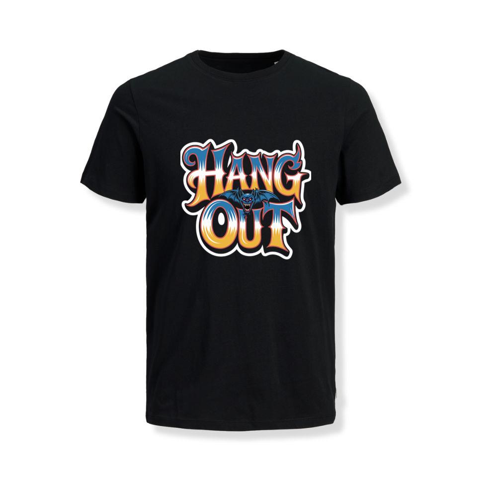 Hang Out Retro Street Graphic T-Shirts
