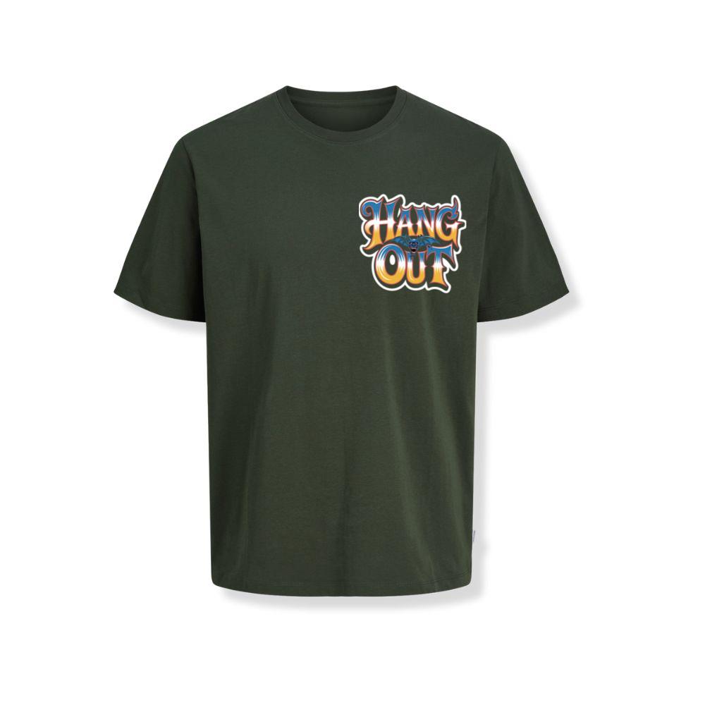 Hang Out Retro Street Graphic T-Shirts